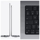 MacBook Pro 14" 2021 M1 Pro 8 CPU 14 GPU (CPU 8 / GPU 14) - 16 Go - 512 Go - Très bon état - QWERTZ Allemand 9