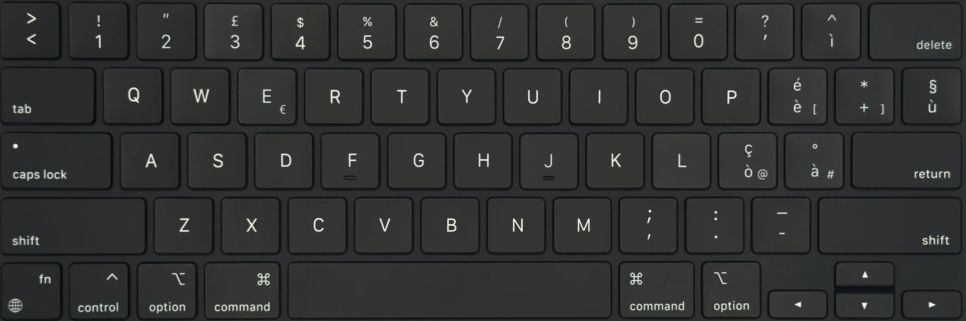 MacBook Pro 13" 2020 M1 (CPU 8 / GPU 8) - 8 Go - 256 Go - Correct - QWERTY Italien 2