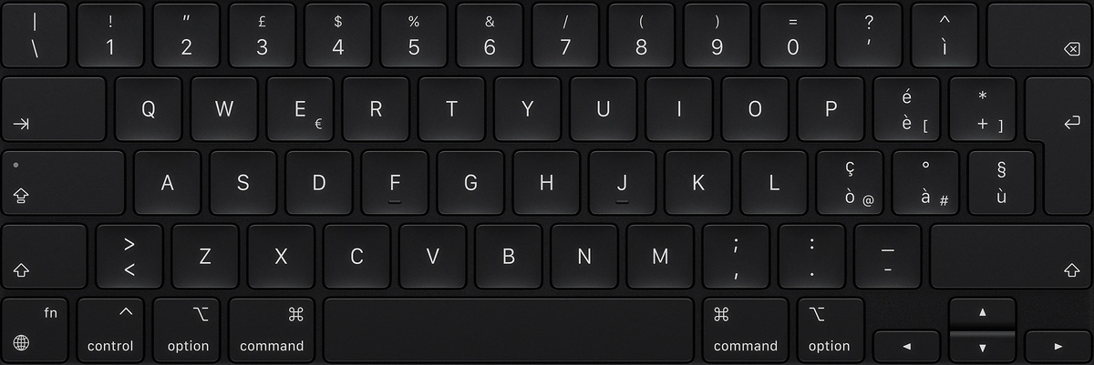 MacBook Air 13" 2020 M1 (CPU 8 / GPU 7) - 8 Go - 256 Go - Correct - QWERTY Italien 2