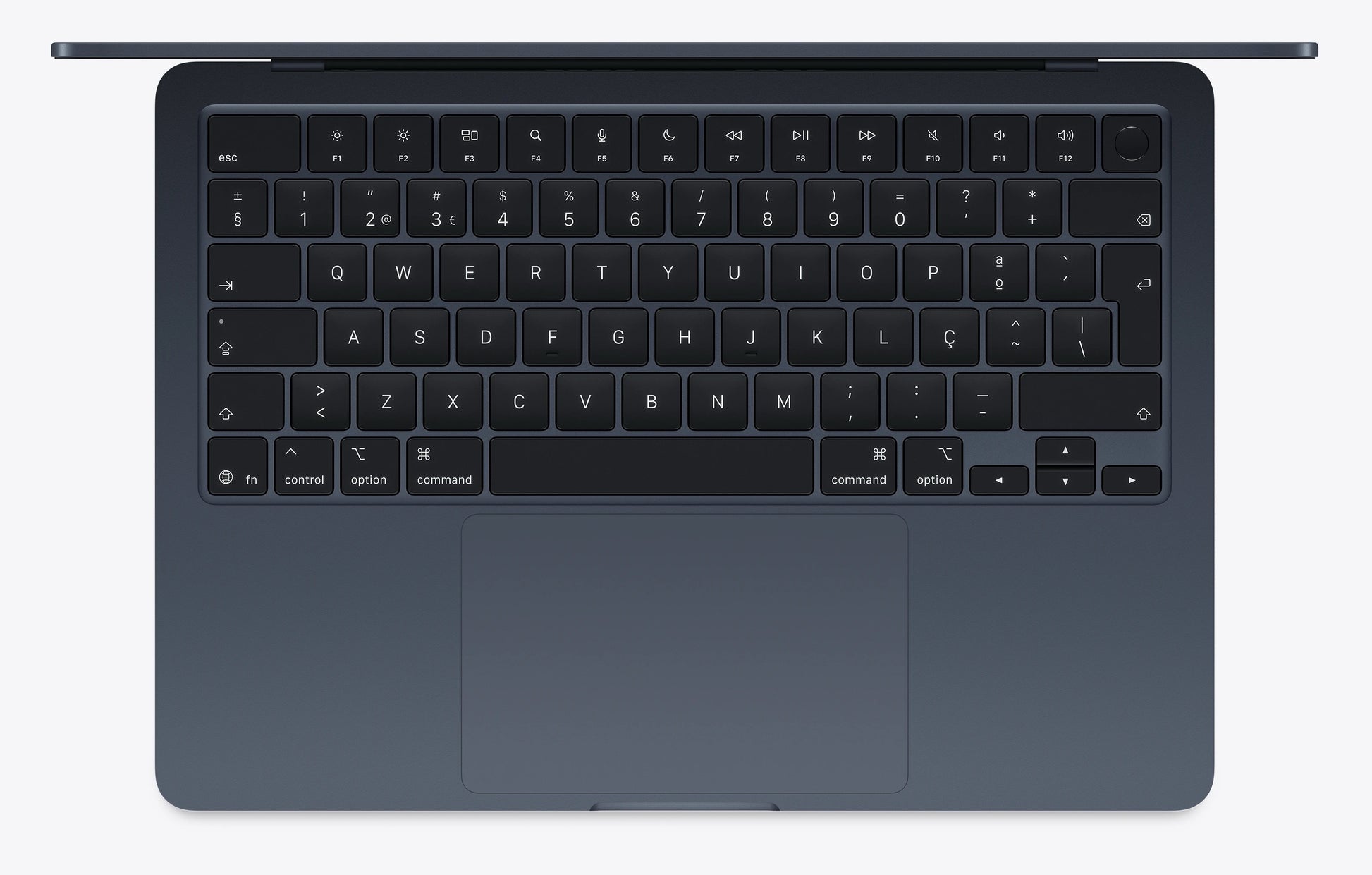 MacBook Air 13" 2022 M2 (CPU 8 / GPU 10) - 16 Go - 1 To - Minuit - État Correct - Clavier QWERTY Portugais 2