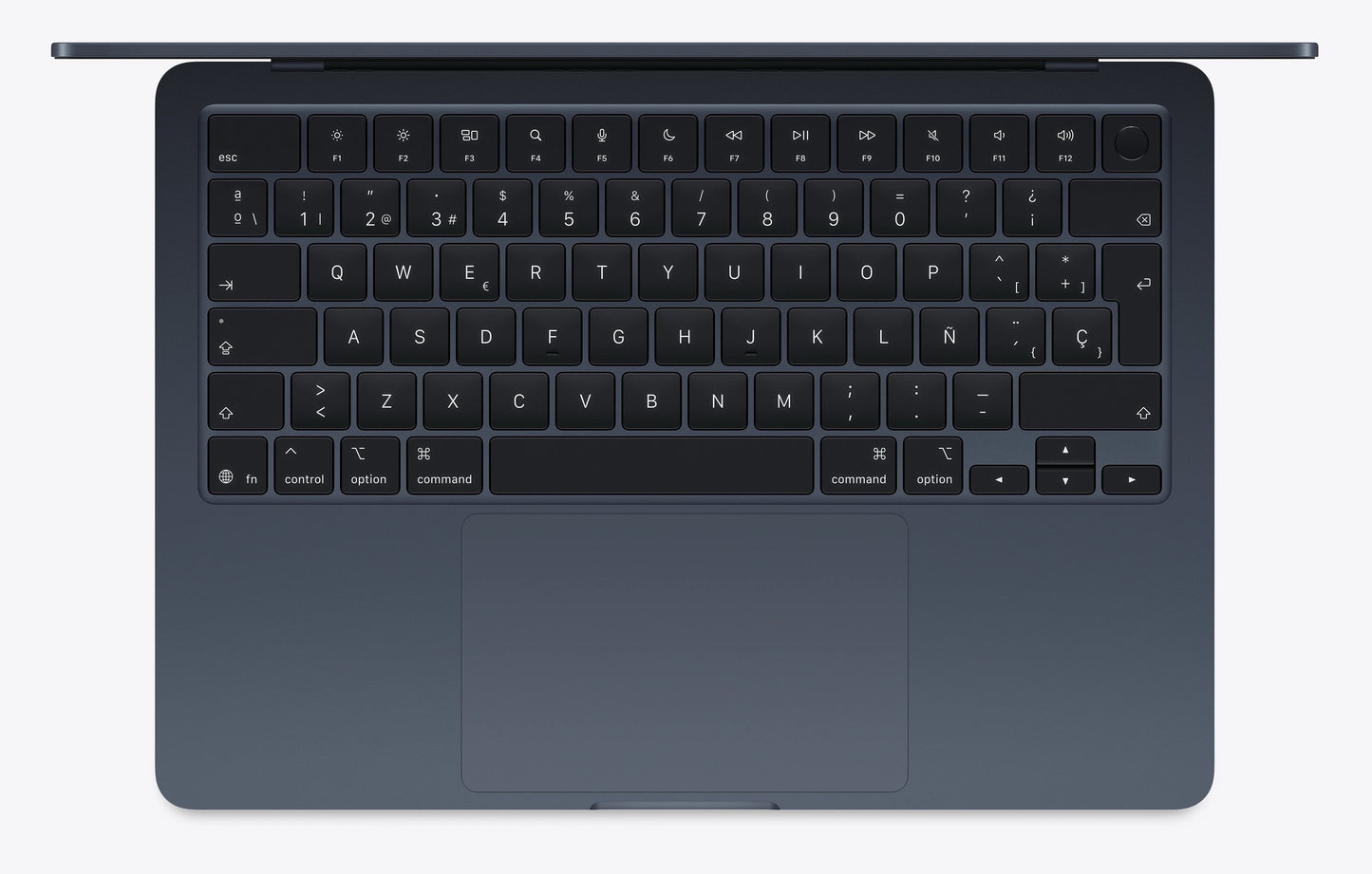 MacBook Air 13" 2022 M2 (CPU 8 / GPU 10) - 16 Go - 1 To - Minuit - État Correct - Clavier QWERTY Espagnol 2