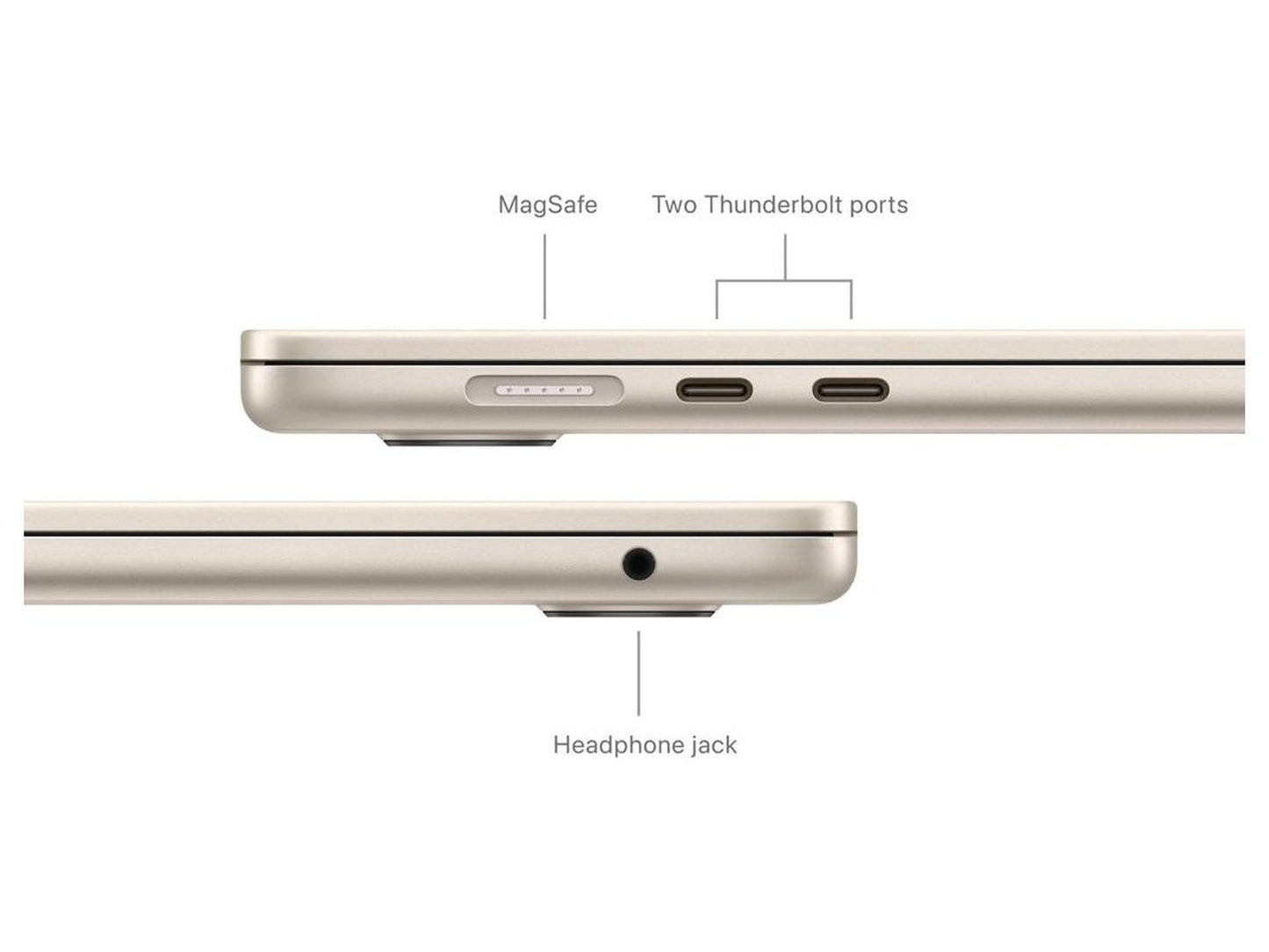 MacBook Air 13" 2022 M2 (CPU 8 / GPU 10) - 16 Go - 1 To - Comme neuf - QWERTY Espagnol 6